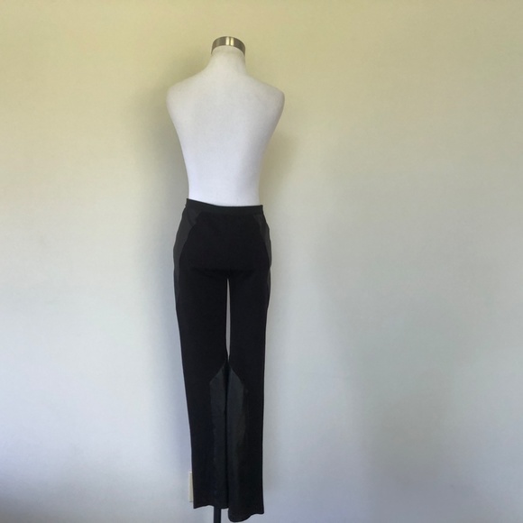 BCBGMAXAZRIA Black Stretch Pants Medium Elastic Waist - Picture 6 of 6